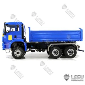 Auf Lager 1:14 Lesu TGS RC Hydraulischer 3-Wege Muldenkipper mit Licht Sound Motor Servo - Bild 1 von 12