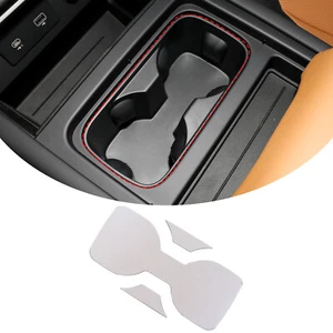 Console Cup holder Mat Cover Trim Aluminum For Land Rover Defender 2020-2023 - Picture 1 of 9