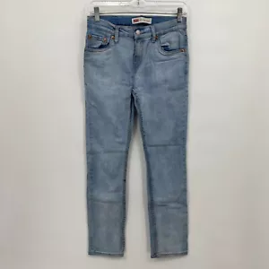 Levi's Boys 512 Slim Taper Jeans Light Blue Wash Size 14 W27 x L27 Regular - Picture 1 of 8