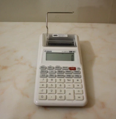 Canon P1-DHV G Printing Calculator WORKING - Image 1 of 3