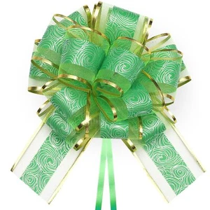 Green Bows for Gift Wrapping 8 PACK Gift Bows 6 inch Big Pull Bows for Gift B... - Picture 1 of 7