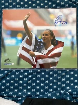 Alex Morgan Autographed Signed 11x14 Photo Steiner & JG autograph Authentic 6/25 - Image 1 of 4
