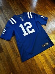 Nike On-Field NFL Indianapolis Colts Andrew Luck Jersey Mens M NFL Football