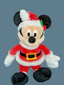 Gund Mickey Mouse in Santa Costume Plush 12" 320389 - Picture 1 of 3