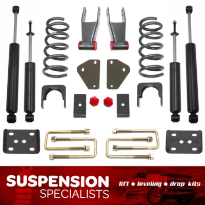 3"/5" Drop Lowering Kit For 2002-2008 Dodge Ram 1500 V8 2WD w/ Shocks Foto 1 de 4