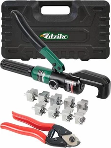 Hydraulic Crimper Tool for 1/8" 3/16" Stainless Steel Cable Railing Kit Hardware - Picture 1 of 5