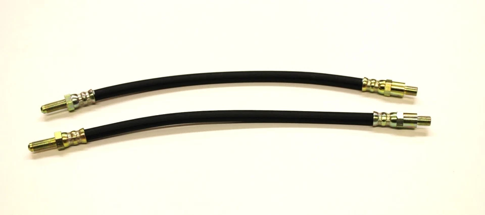 PAR DE MANGUERAS DE FRENO DELANTERAS FLEXIBLES PARA AUSTIN A40 DEVON & SOMERSET 1951 - 1955 Foto 1 de 1