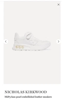 nicholas kirkwood 30mm NKP3 Lace Up sneaker - Image 1 of 4