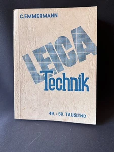 #K0013-Leica Technik Curt Emmermann livre 1944 - Photo 1/4