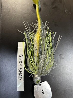 FISSHERMAN OF MEN musky muskie pike baits lures Jointer Intercessor Chatter Bait. Swim bait Body