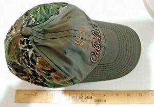 CABELA'S Camouflage Outdoor Hunting Camping Adjustable Trucker Baseball Hat Cap