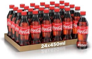 Coca Cola in Bottiglia 0,45 Lt.- Confezione Plastica da 24 Pezzi