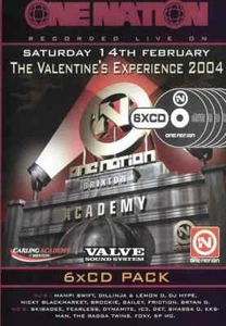 One Nation - Valentines Experience - 2004 - CD Pack - Bild 1 von 2