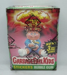 1986 GARBAGE PAIL KIDS GPK SERIES 3 TOPPS (BBCE) WAX BOX (48 PACKS)(ohne PREIS) - Bild 1 von 2
