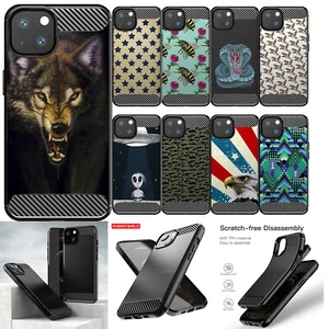Case For [Apple iPhone 13 Mini][Flex TPU Fiber SET15] Matte Slim Flexible - Picture 1 of 113