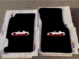 Fit For Honda Crx Del Sol Floor Mats Carpet Black set of 2 1993-1994 - Picture 1 of 2