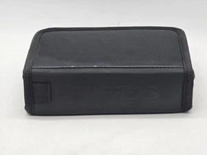 Schwarz Nintendo DS Tragetasche Reise Aufbewahrungstasche Original Gepolstert Reißverschluss Spiel Hülle - Bild 1 von 18