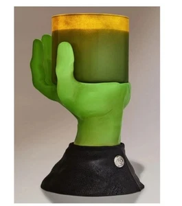 Bath & Body Works Halloween Glow-in-the-Dark Franken Hand Pedestal - Picture 1 of 1