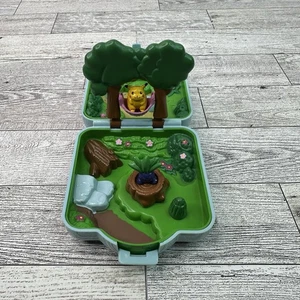 De Colección Auldey-Tomy Pokemon Pocket Monsters Polly Pocket Clamshell Compacto Pikachu - Imagen 1 de 9