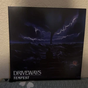Driveways Tempest Vinyl LP BLUE SPLATTER IN HAND SHIPS TODAY - Picture 1 of 2