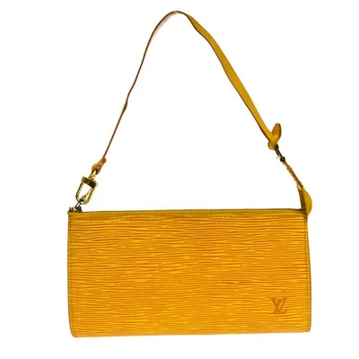 BOLSO DE MANO LOUIS VUITTON AMARILLO EPI POCHETTE ACCESORIOS 21 M52959 AR1925 YQ04262 Foto 1 de 4