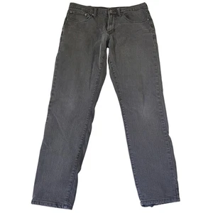 Pantalones de mezclilla negros aislados Eddie Bauer forrados de lana para hombre 32x30* - Imagen 1 de 9