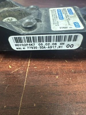 HONDA ACCORD 4DR FRONT RIGHT IMPACT SENSOR (RH) (P) PN: 77930-SDA-A917-M1 - Imagen 1 de 3