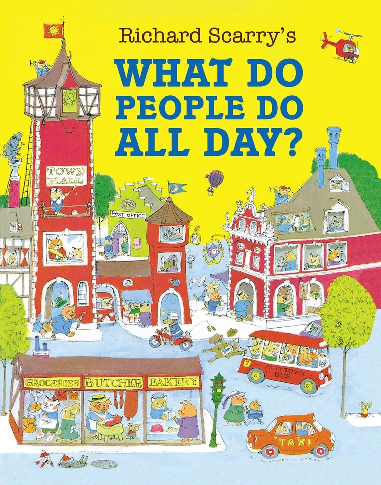 What Do People Do All Day?: A favourite children’s picture book  - Image 1 of 1
