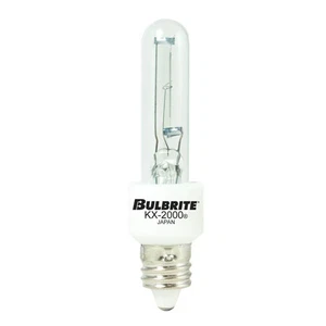 *4PK* Bulbrite KX60CL/MC E11 Base Bulbs, 60W, 120V, 960lm, T3, Clear - Picture 1 of 1