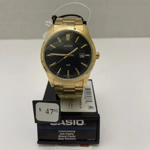 Casio Herren Sport Armbanduhr Modell MTP-VD03G-1A Datumsanzeige, wasserdicht - Bild 1 von 13