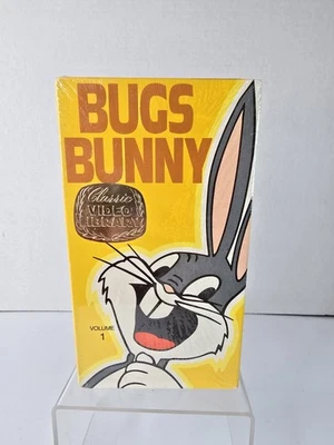 Bugs Bunny Vol. 1 Classic cartoons [SEALED VHS 1989] Brand New  - Image 1 of 4