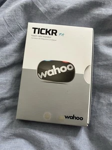 Wahoo Fitness Unisex's Wahoo TICKR Heart Rate Monitor, Bluetooth/ANT+, Black - Picture 1 of 3