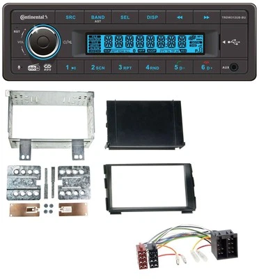 Continental MP3 DAB USB Bluetooth Autoradio für Kia Ceed 09-12 proCeed 11-13 - Bild 1 von 4