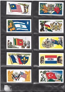 B.A.T. / DOMINO - LES PRODUITS DU MONDE - FULL SET IN SLEEVES - 1961