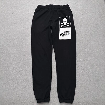 Pantalones de chándal Mastermind Japan X Vans 27” para hombre pequeños negros bolsillos de algodón informales Foto 1 de 4