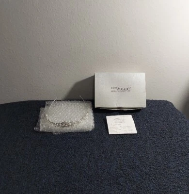 enVogue Crystal Tiara Bridal Accessories Small w/ Box Sparkly Wedding Crown - Image 1 of 4