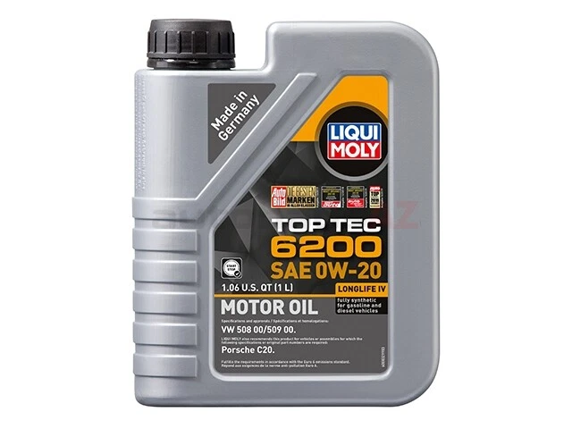 Aceite de motor LIQUI MOLY TOP TEC 6200 20236 VW Volkswagen Jetta Porsche Cayenne Foto 1 de 1