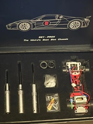 Carrera D132 Alta Velocidad Fuerte Imán Metal Carreras Chasis para Coches GT3 Foto 1 de 4