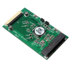 Mini SATA mSATA PCI-E SSD to 1.8" ZIF/CE Converter Card For Toshiba Hitachi HDD - Picture 1 of 5