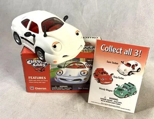 Vintage The Chevron Cars 'Sam Sedan' Collectibles Unisex Kids White Toy Car - Picture 1 of 2