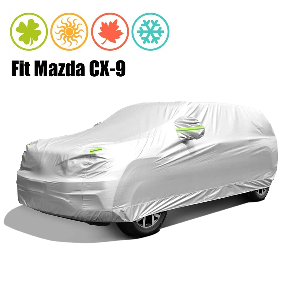 Cubierta de coche para Mazda CX-9 exterior impermeable protección solar todo tipo de clima Foto 1 de 4