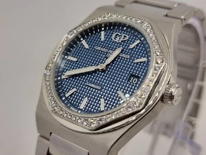 Girard-Perregaux 80189D11A431-11A Laureato 34mm Diamond Bezel Ladies Watch - Picture 1 of 6