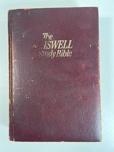 The Criswell Study Bible Nelson Padded Leather 1979 Rare King James KJV - Picture 1 of 6