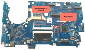 BIOS for Dell Precision M6800, for MB: LA-9782P, Dual BIOS New chip - Picture 1 of 5