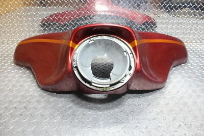 Harley-Davidson Electra Glide Road Street ROJO NARIZ SUPERIOR DELANTERA ALA DE MURCIÉLAGO EXTERIOR Foto 1 de 4