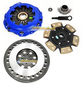 FX STAGE 3 CLUTCH KIT+ LIGHT FLYWHEEL fits 02-05 SUBARU IMPREZA WRX EJ205 5-SPD - Picture 1 of 5
