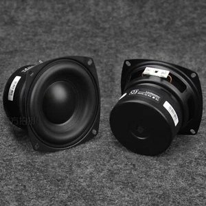2pc 4 "zoll 8ohm 40W Horn Audio Stereo Lautsprecher Woofer Subwoofer Bass - Bild 1 von 4