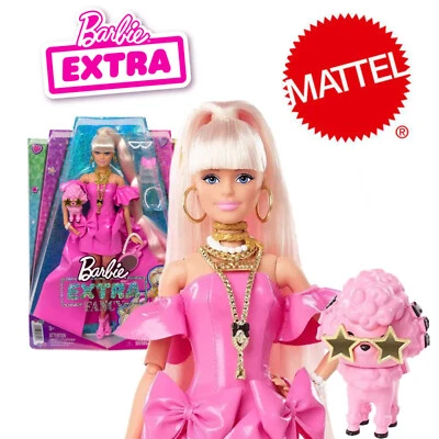 Barbie EXTRA FANCY PINK with Pink Puppy HHN12 - NEW / BOXED - SEALED - Image 1 of 4