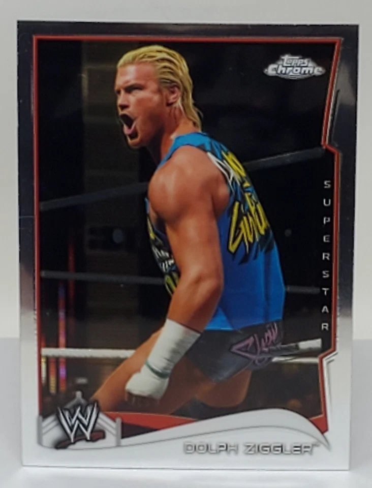 2014 Topps Chrome WWE Wrestling #18 Dolph Ziggler - Image 1 of 3