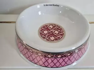Collectors Bowl #3 Large Haute Couture Rose - Bol Porcelaine Koko Von Knebel - Imagen 1 de 5
